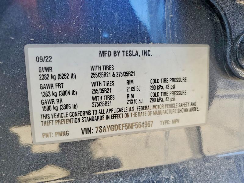 2022 Tesla Model y