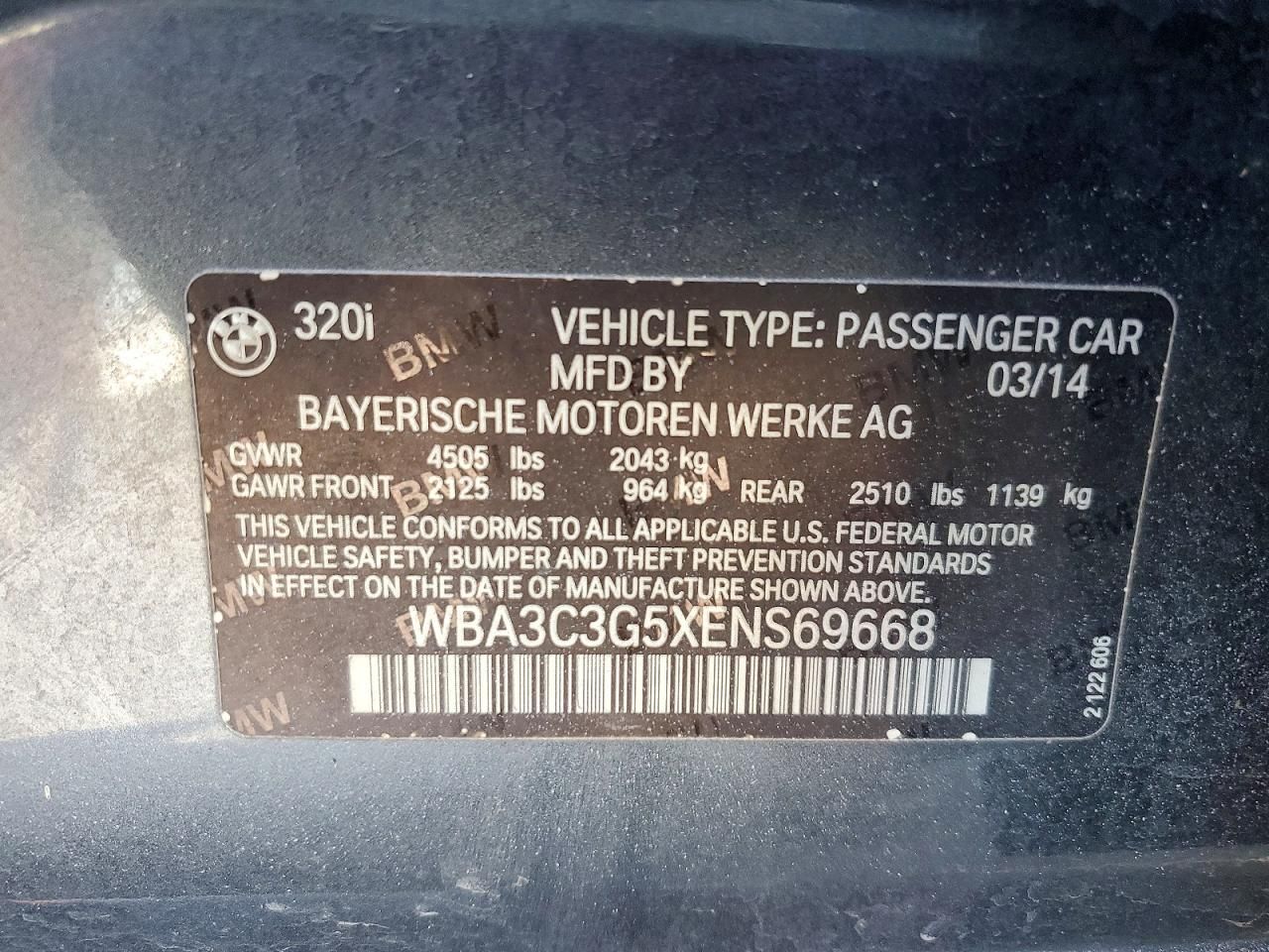 2014 BMW 320 i Xdrive