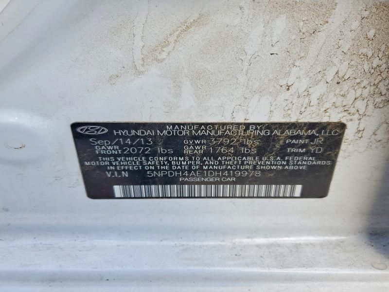 2013 Hyundai Elantra gls