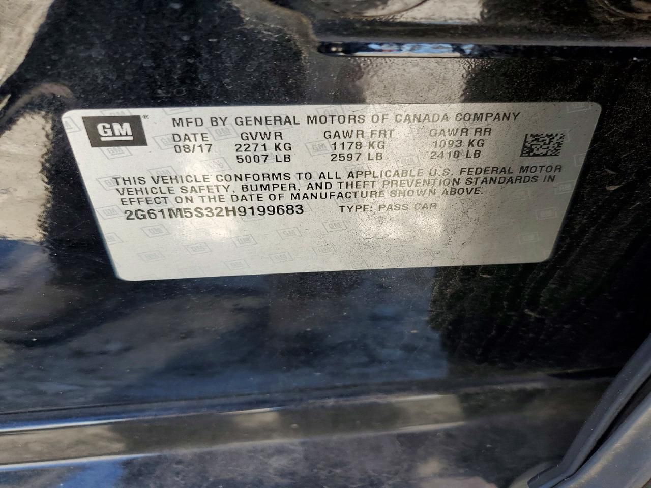 2017 Cadillac Xts Luxury