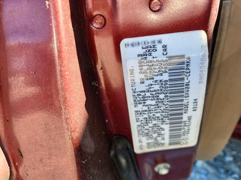 2001 Toyota Camry ce