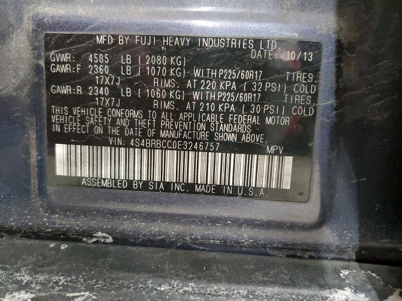 2014 Subaru Outback 2.5i Premium