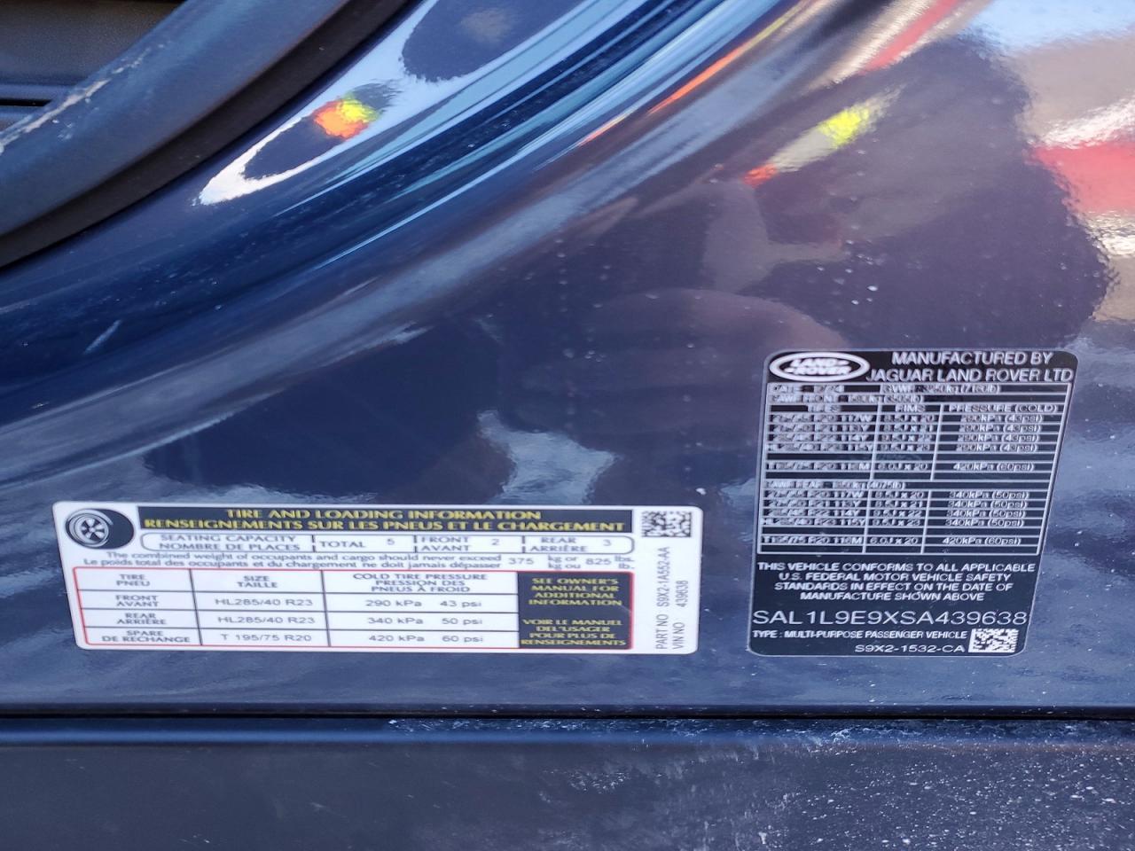 2025 Land Rover Range Rover Sport Dynamic se