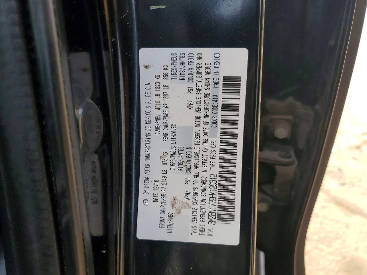 2017 Mazda 3 Touring