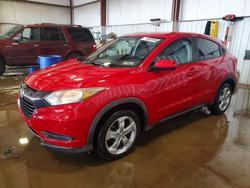 Honda Hr-v salvage cars for sale: 2016 Honda Hr-v lx