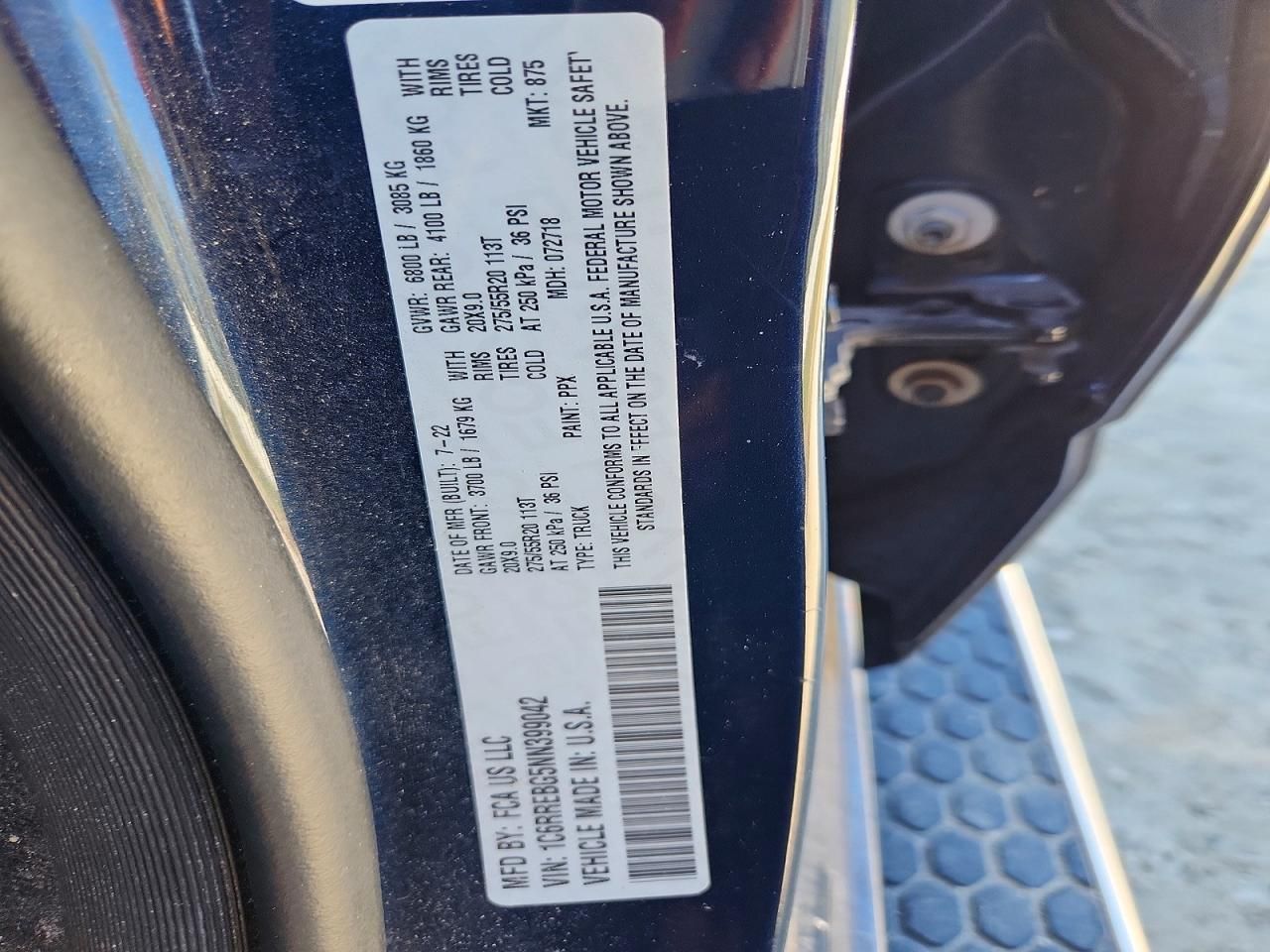 2022 Dodge Ram 1500 big Horn/lone Star