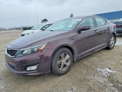2015 KIA Optima lx en venta en Woodhaven, MI