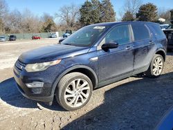 Land Rover Discovery salvage cars for sale: 2016 Land Rover Discovery Sport hse Luxury