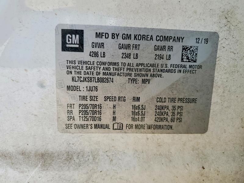 2020 Chevrolet Trax ls