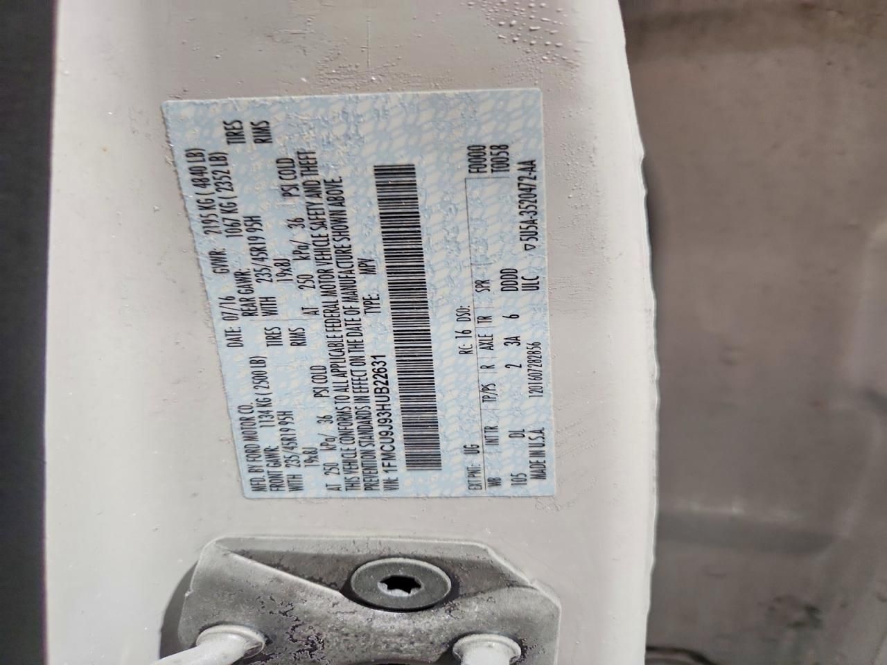 2017 Ford Escape Titanium