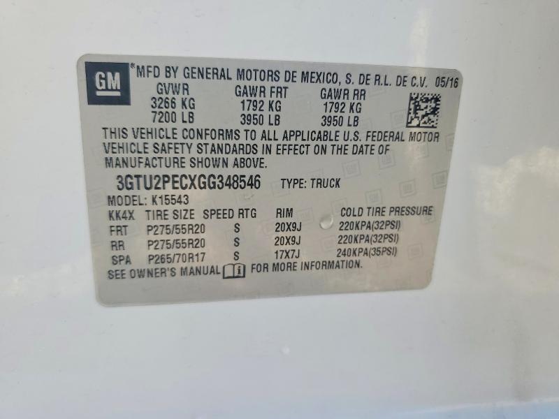 2016 GMC Sierra K1500 Denali