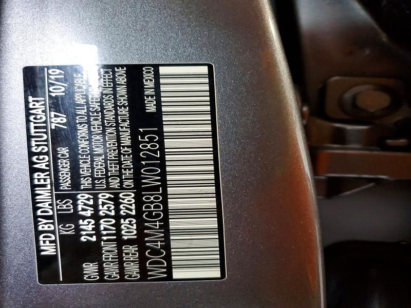 2020 Mercedes-Benz Glb 250