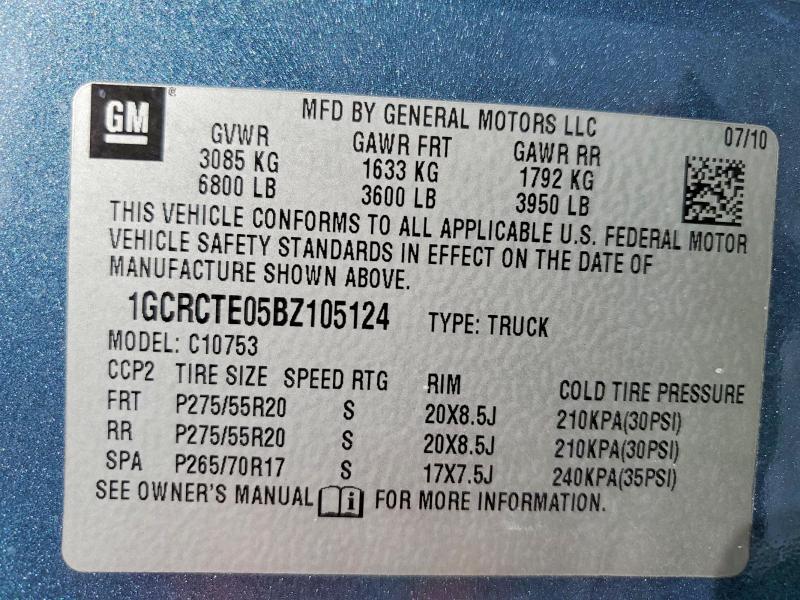 2011 Chevrolet Silverado C1500 ltz