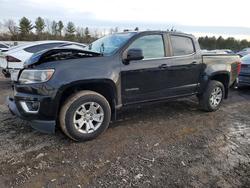 Salvage cars for sale from Copart Finksburg, MD: 2016 Chevrolet Colorado lt