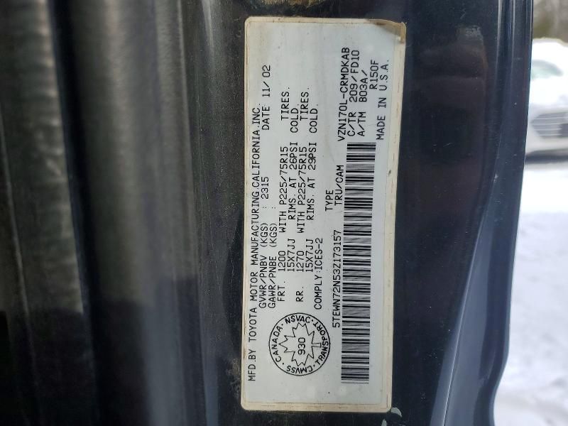 2003 Toyota Tacoma Xtracab