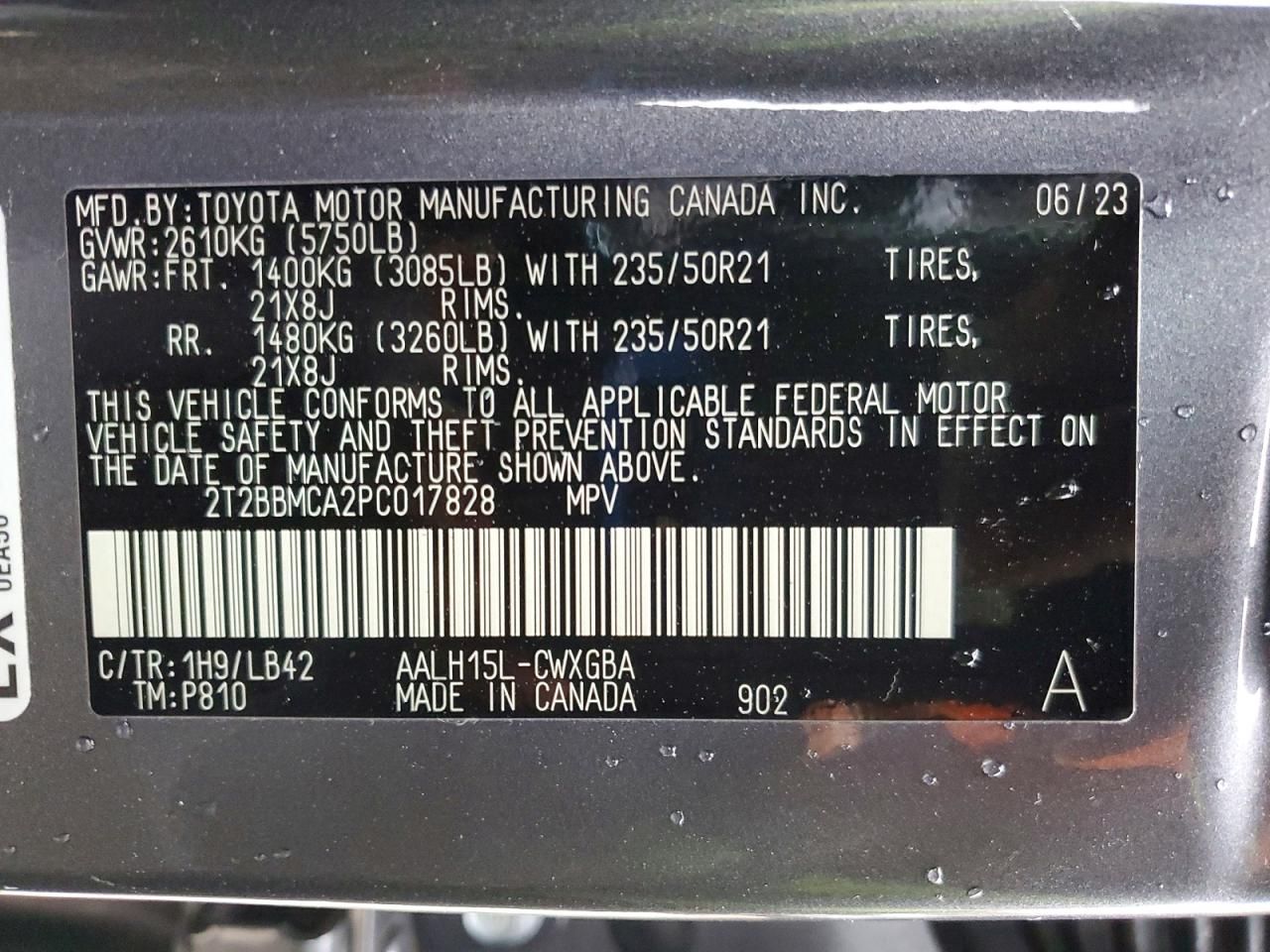 2023 Lexus Rx 350h Base