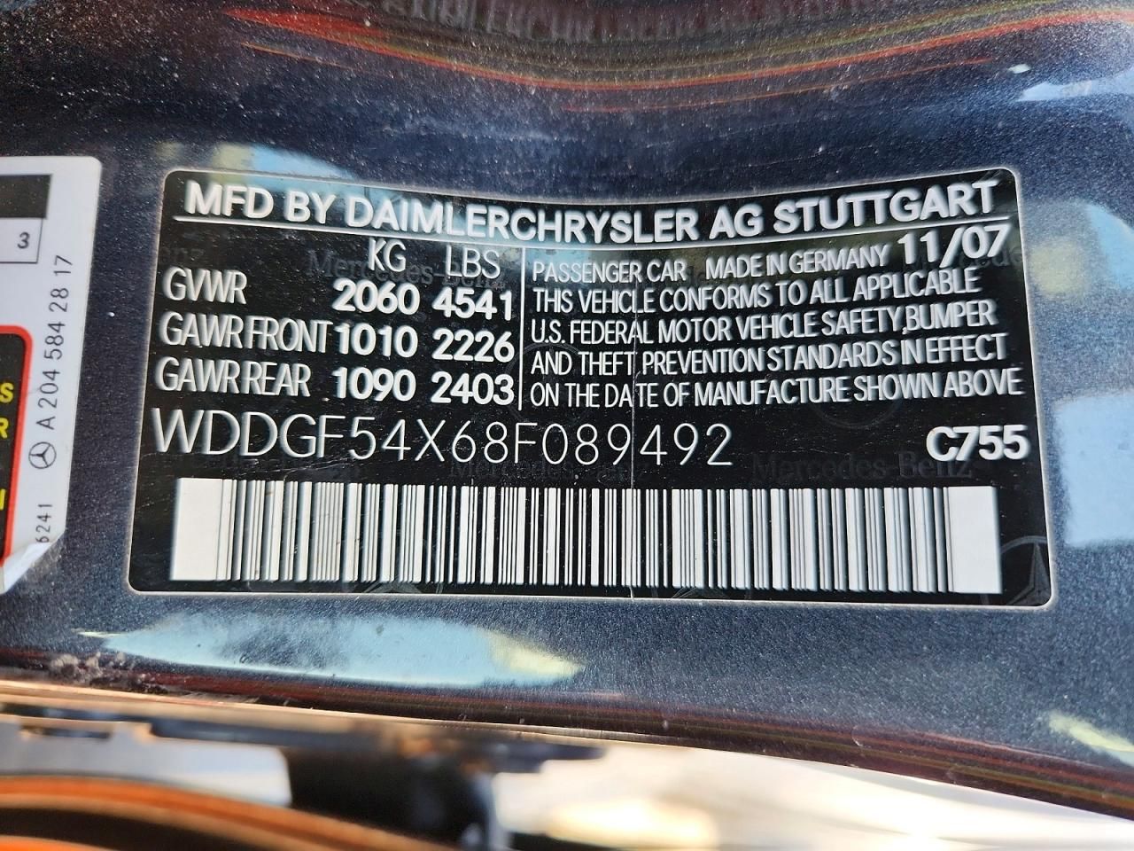 2008 Mercedes-Benz C300