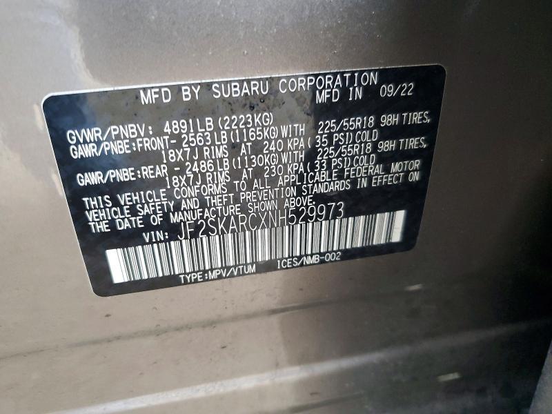 2022 Subaru Forester Touring