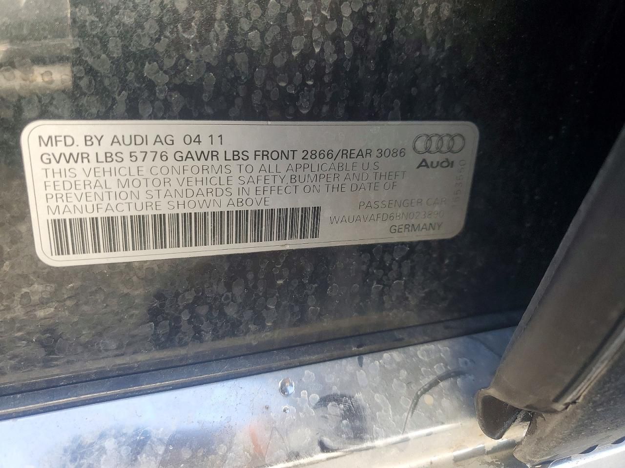 2011 Audi A8 Quattro