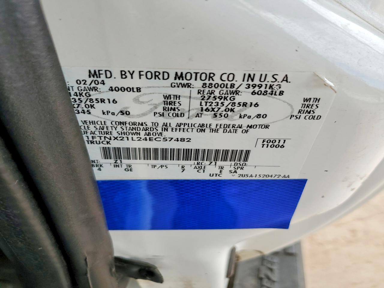 2004 Ford F250 Super Duty