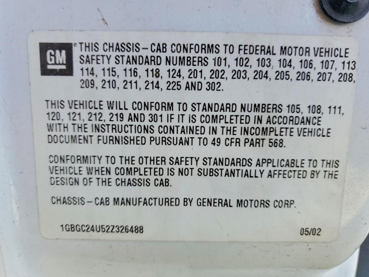 2002 Chevrolet Silverado Utility / Service Truck