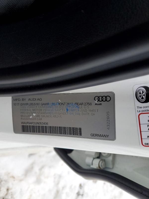 2018 Audi A6 Premium