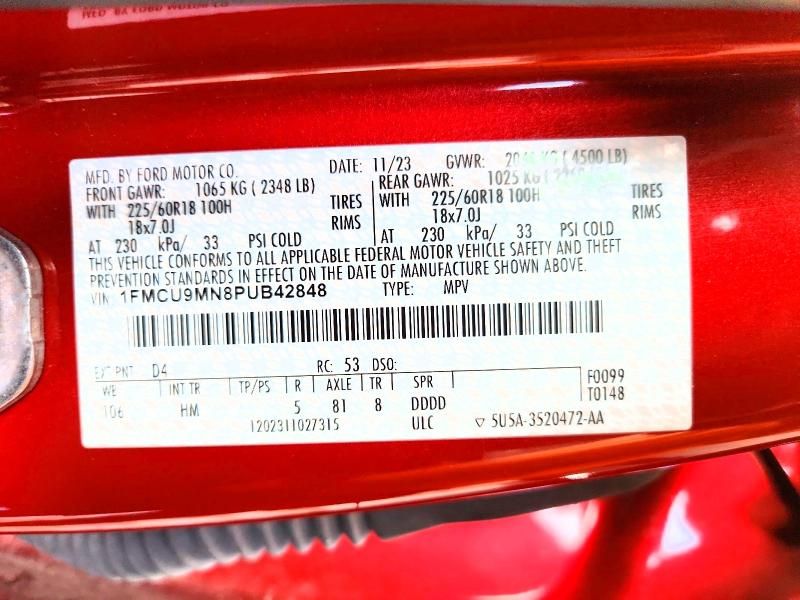 2023 Ford Escape st Line