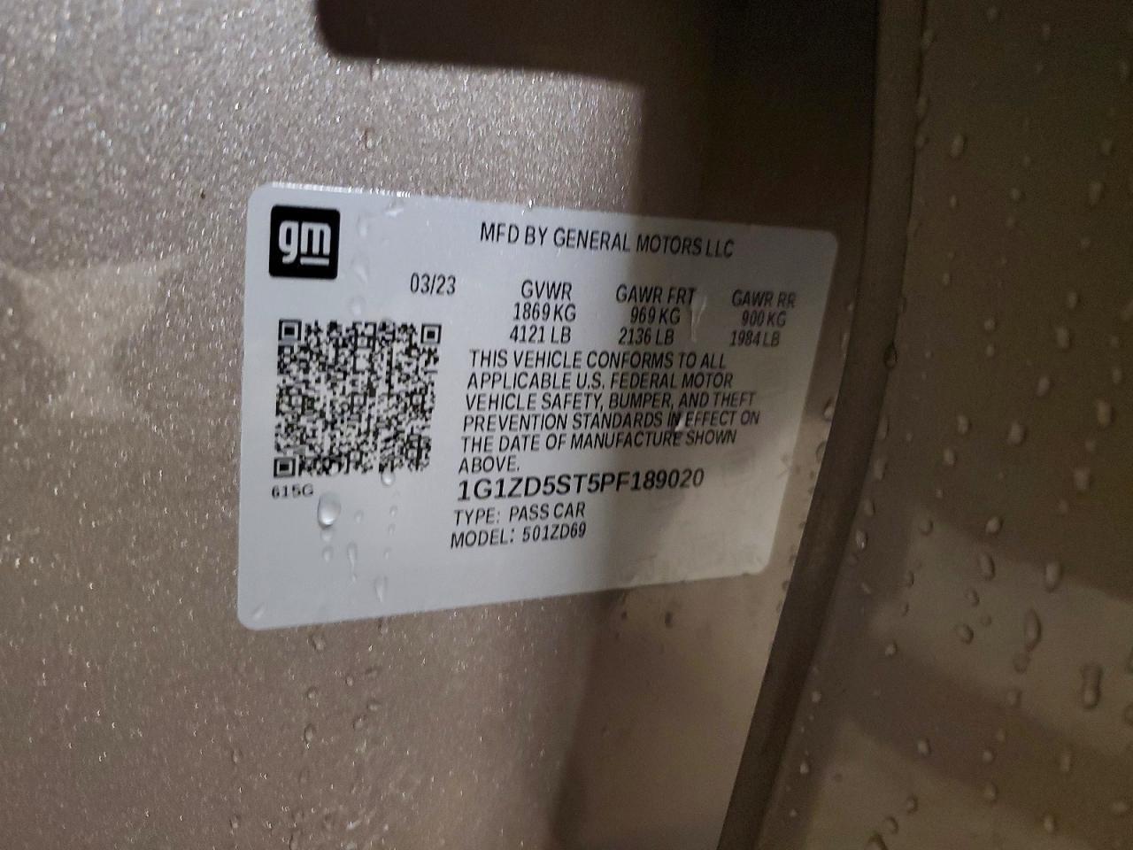 2023 Chevrolet Malibu lt