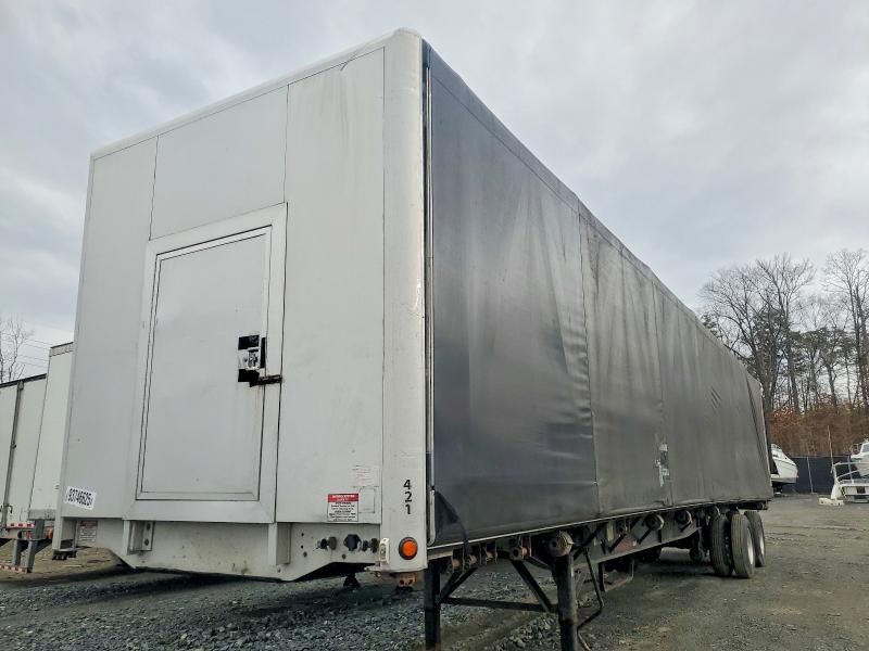 2016 Transcraft Flatbed Side Curtain Trailer