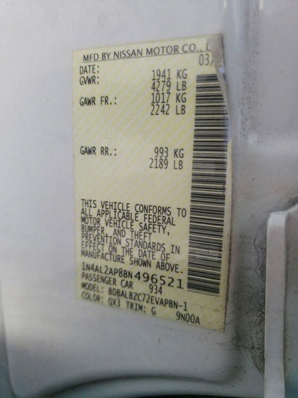 2011 Nissan Altima Base