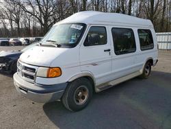 Dodge salvage cars for sale: 2001 Dodge Ram van B1500