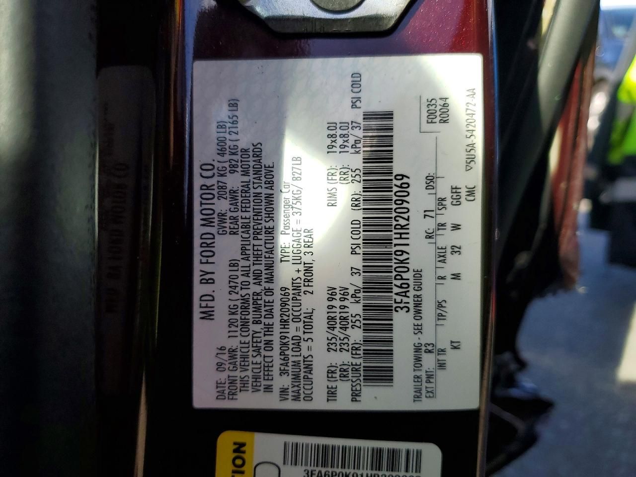 2017 Ford Fusion Titanium