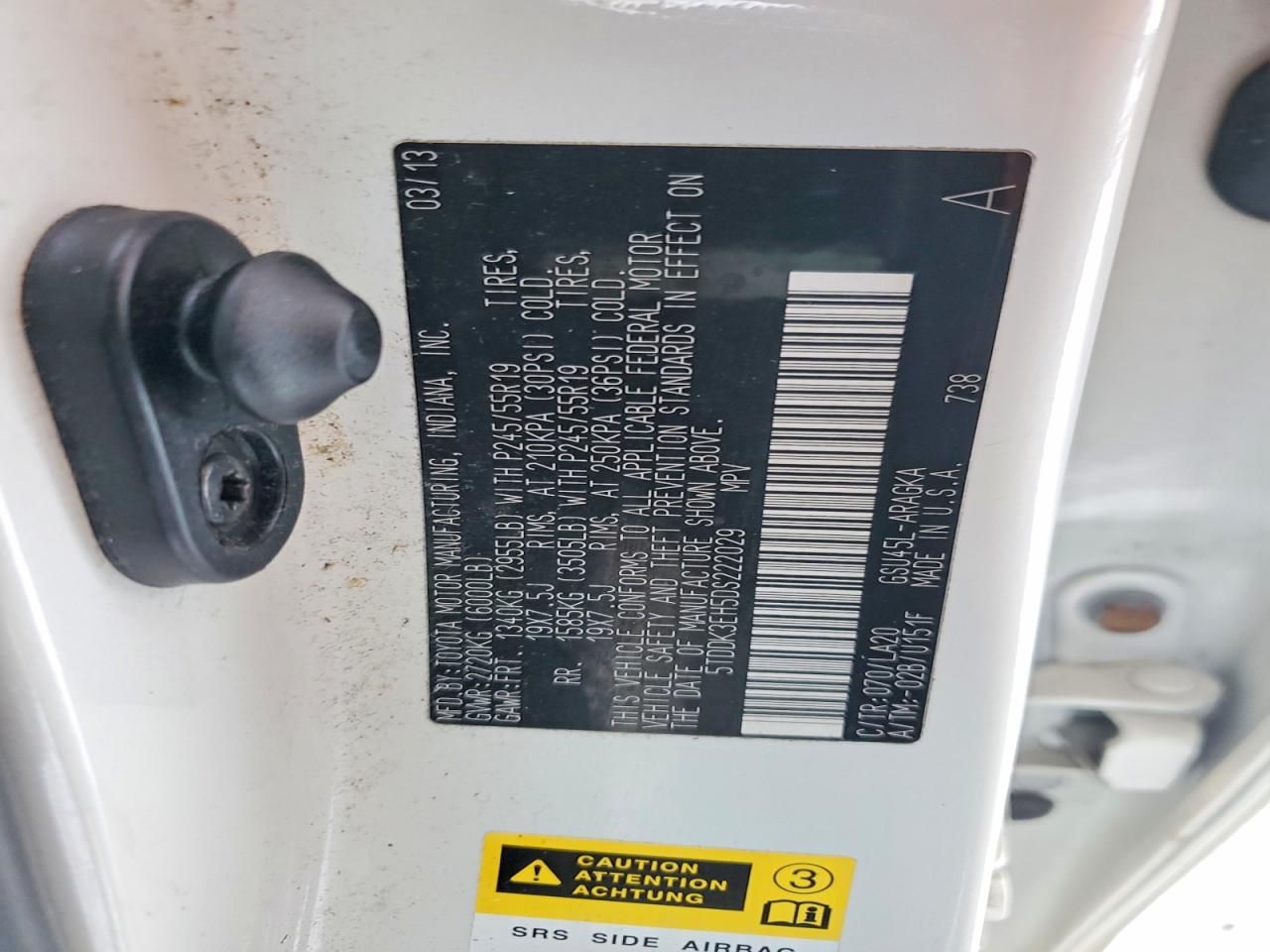 2013 Toyota Highlander Limited