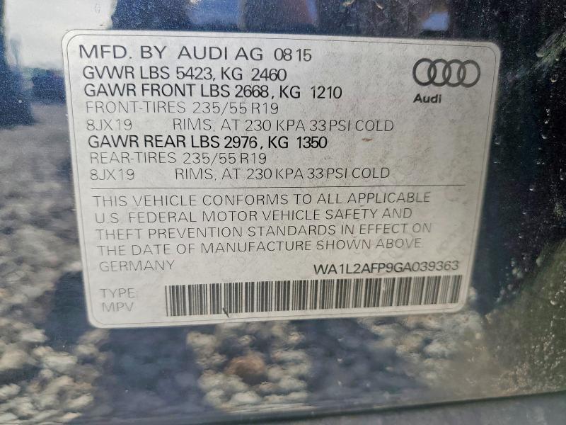 2016 Audi Q5 Premium Plus