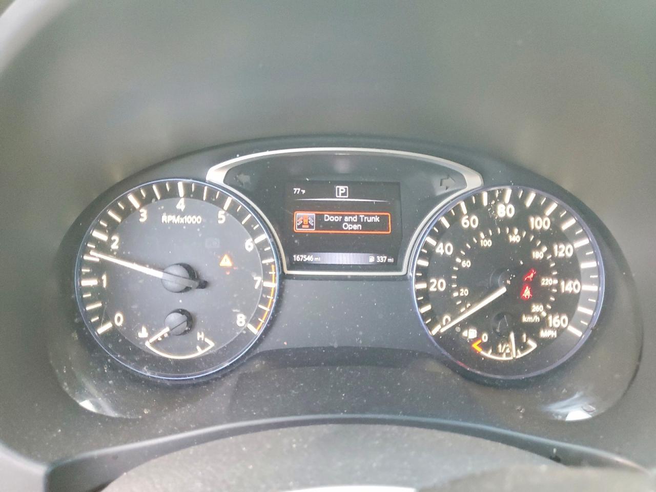 2016 Niss Altima 2.5 sr