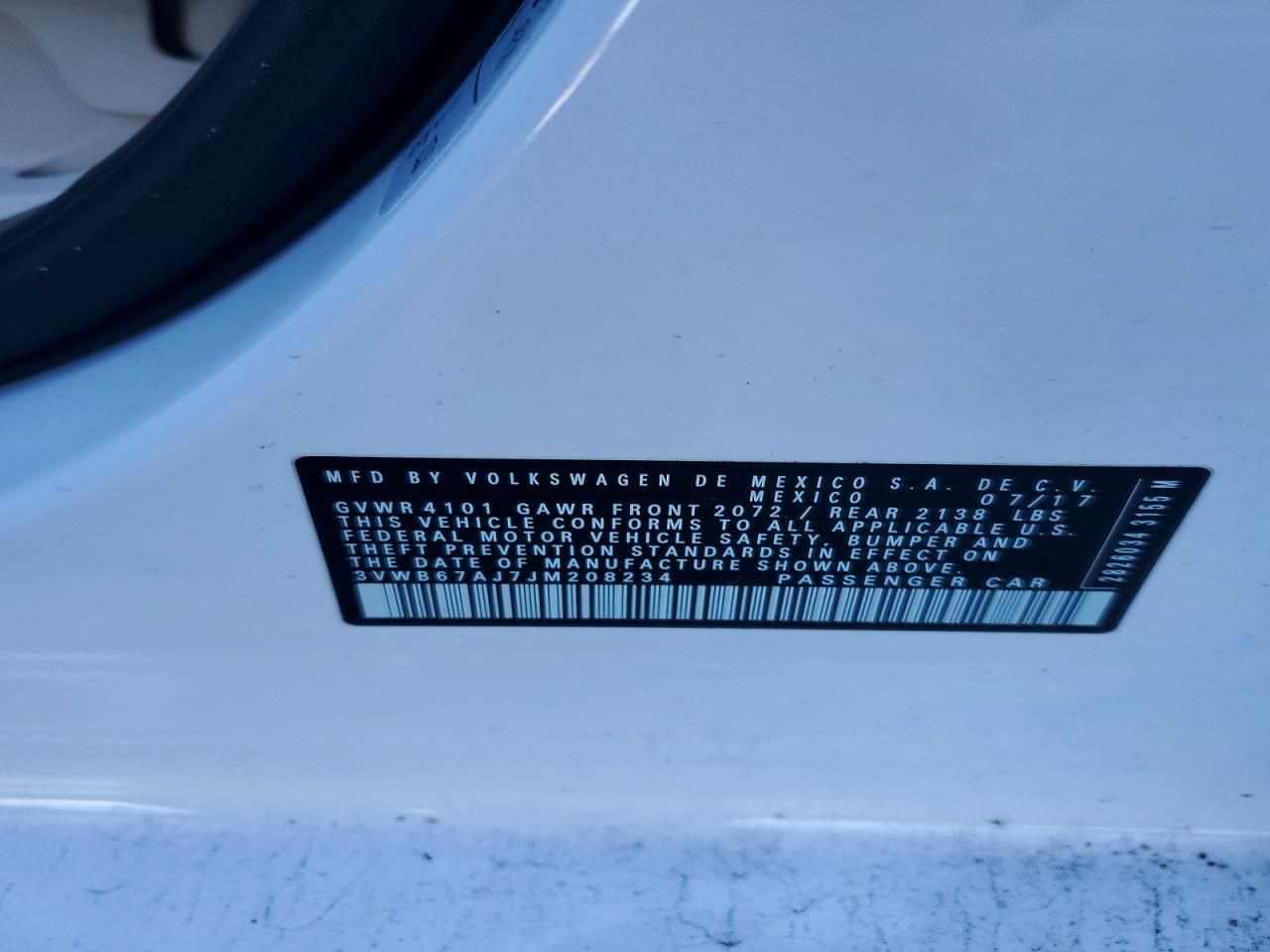 2018 Volkswagen Jetta se