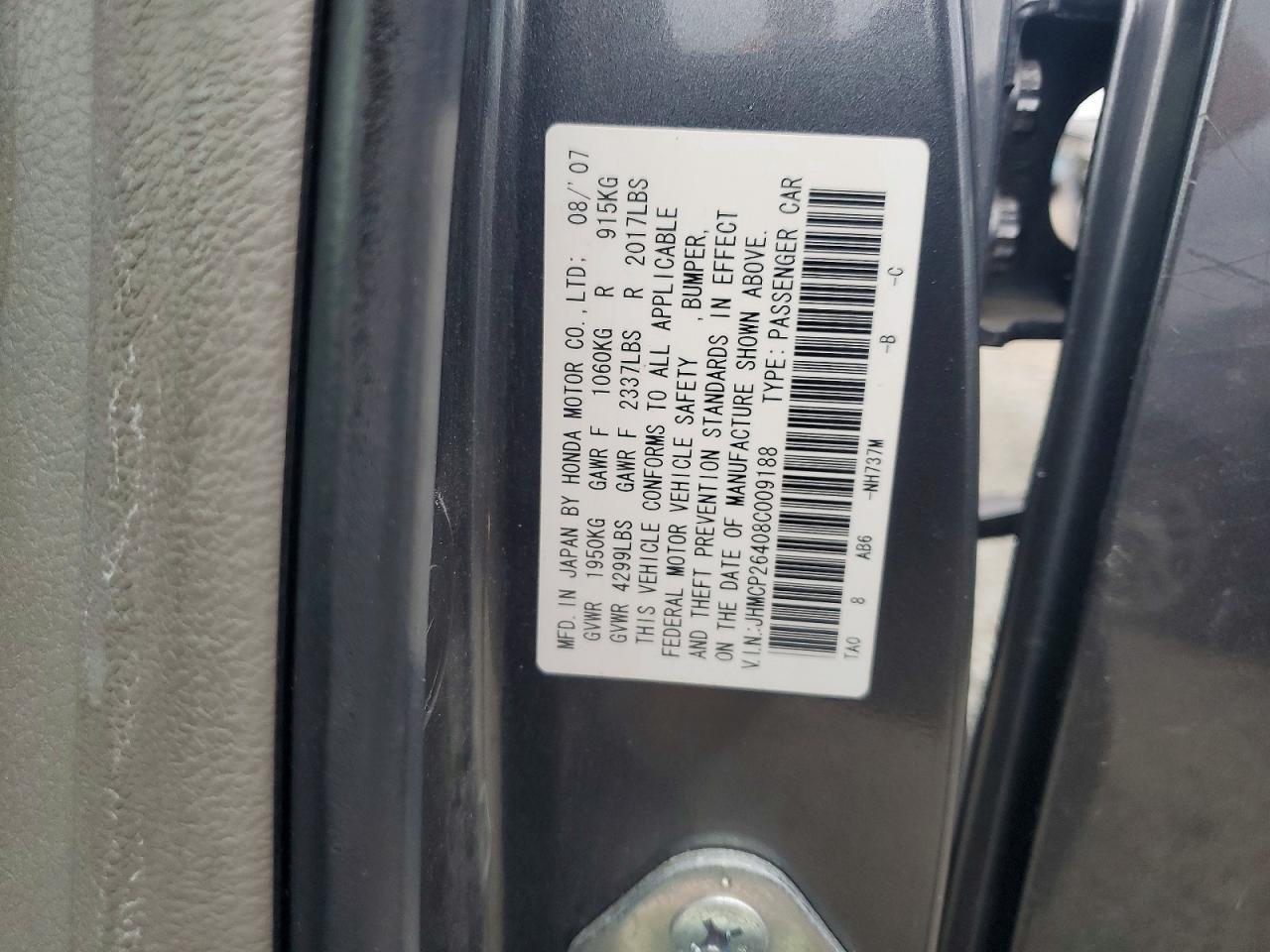 2008 Honda Accord lxp