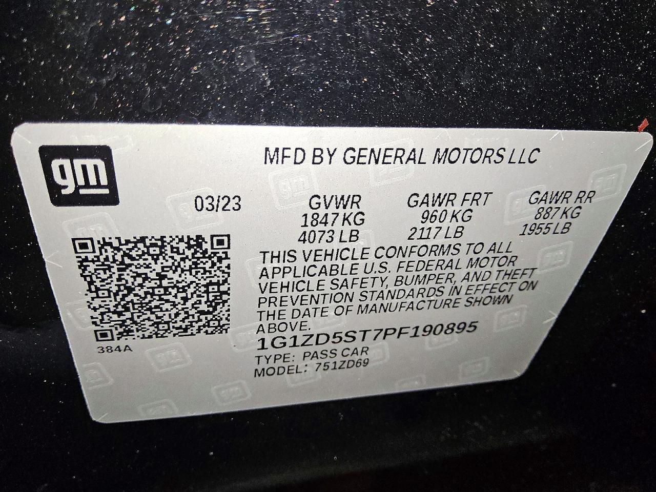 2023 Chevrolet Malibu lt