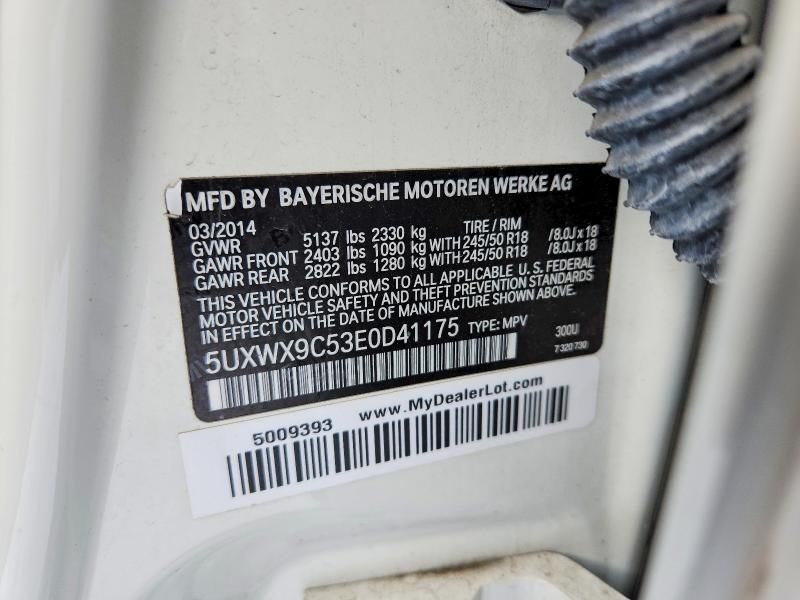 2014 BMW X3 Xdrive28i