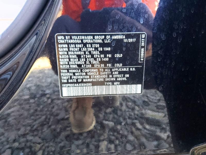 2018 Volkswagen Atlas se