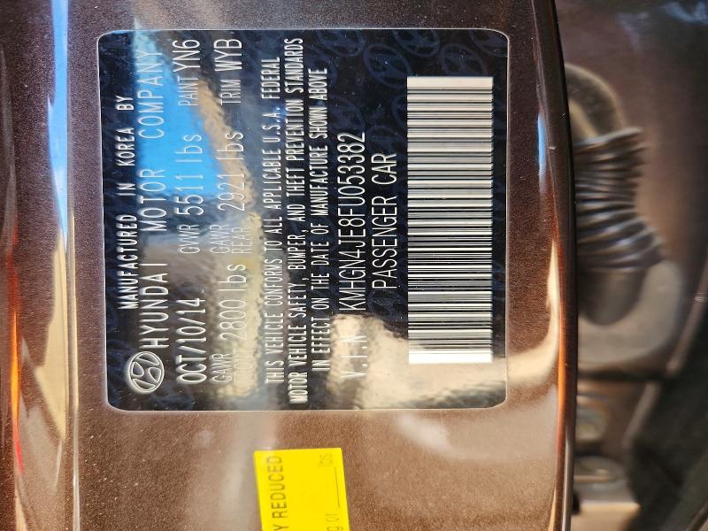2015 Hyundai Genesis 3.8l