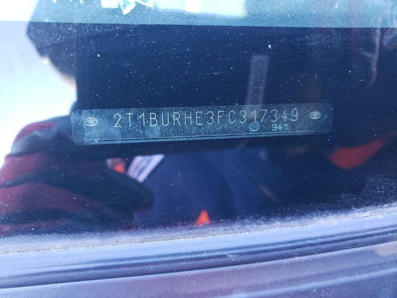 2015 Toyota Corolla l