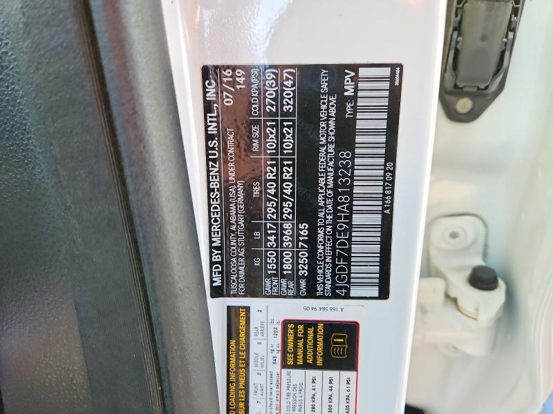 2017 Mercedes-Benz Gls 550 4matic