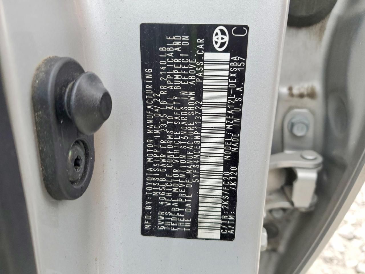 2022 Toyota Corolla se