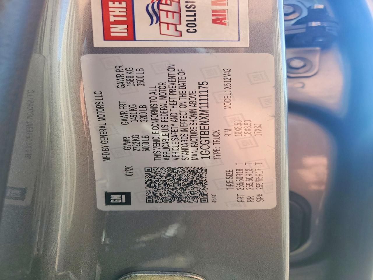 2021 Chevrolet Colorado