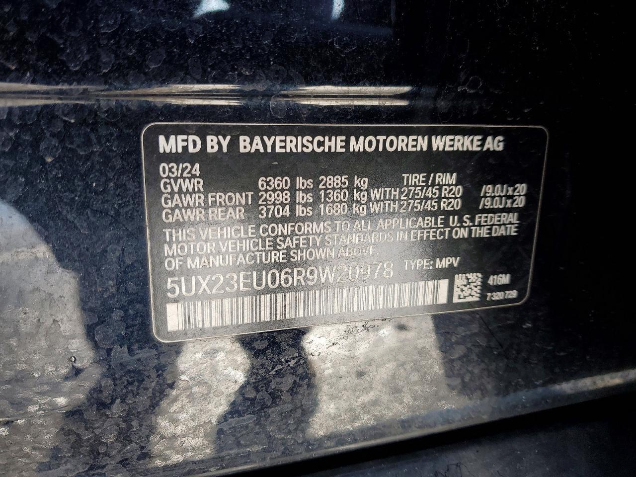 2024 BMW X5 Xdrive40i