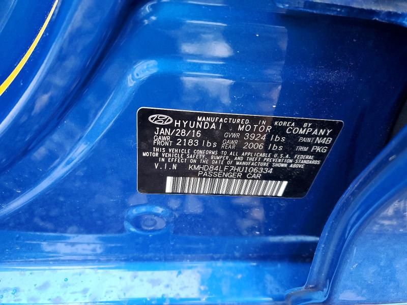 2017 Hyundai Elantra se