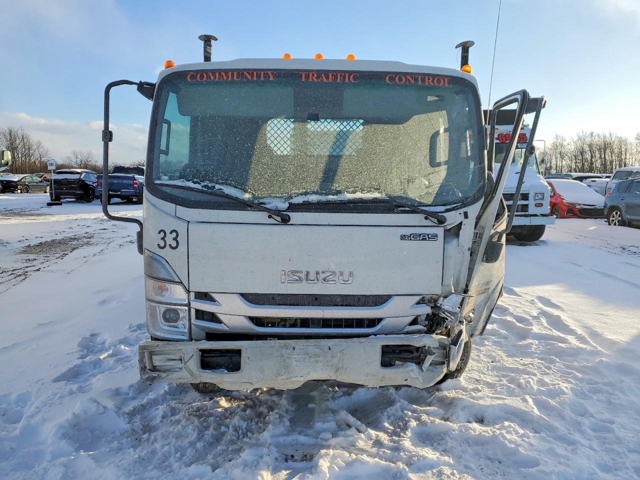 2024 Isuzu NPR HD Flatbed Truck