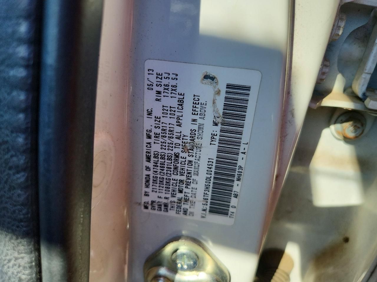 2013 Honda Crosstour exl