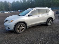 Vehiculos salvage en venta de Copart Spanaway, WA: 2015 Nissan Rogue s